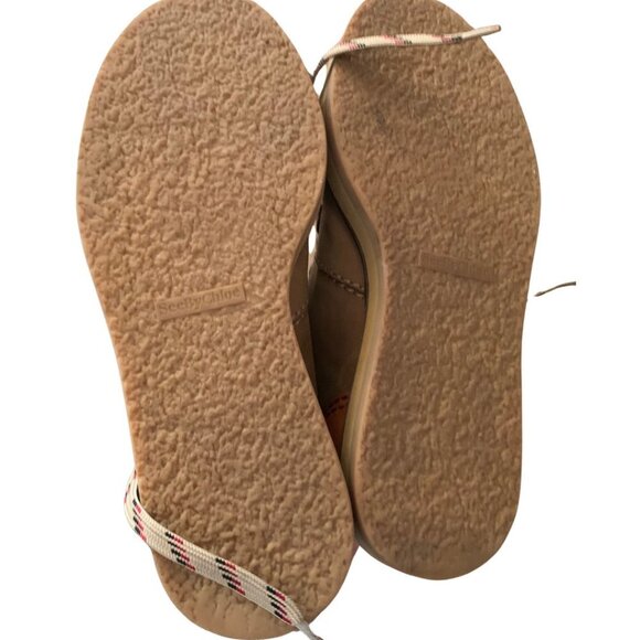 See by Chloe Edera Beige Suede Ankle Hiking Boots Size 36 - Picture 11 of 14